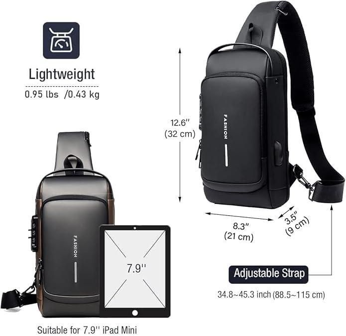 š„Sling Bag | Anti-Theft Crossbody Backpack for Daily & Travelāļøš§³
